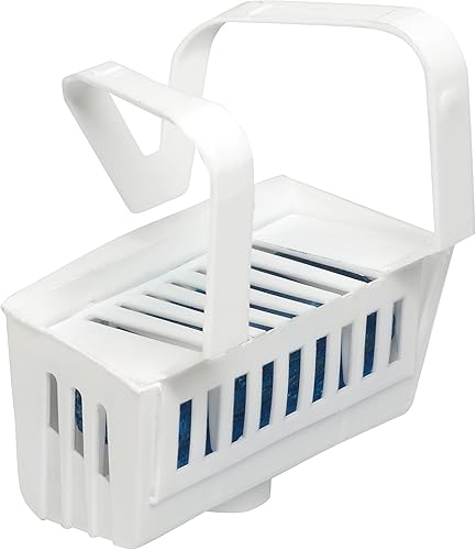 Miniatura 3 de Big D Industries - Bloque de inodoro no apto para inodoro, dura 30 días, aroma de hoja perenne, blanco, 12caja