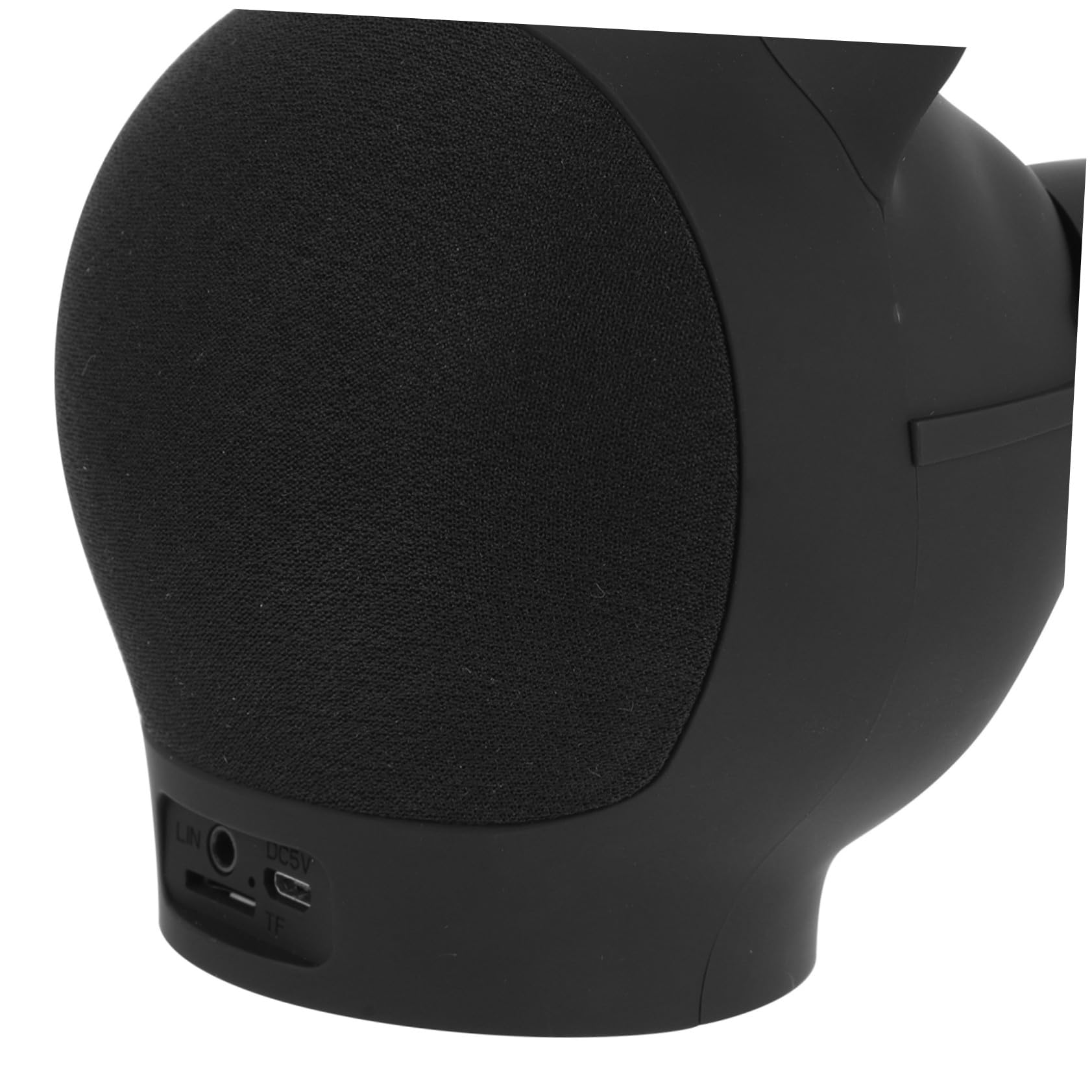 Altavoz 1500 Forma Portátil Cabeza de Inalámbrico de Gato Negro Mah