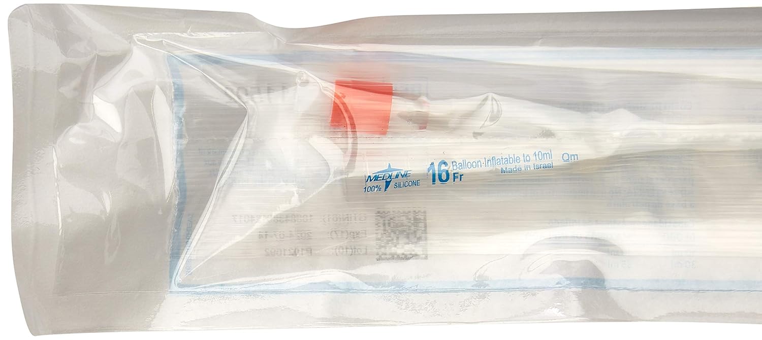 Medline Industries DYND11592 Coude Silicone Foley Catheters, 16FR/10 mL (Pack of 10) : Industrial & Scientific