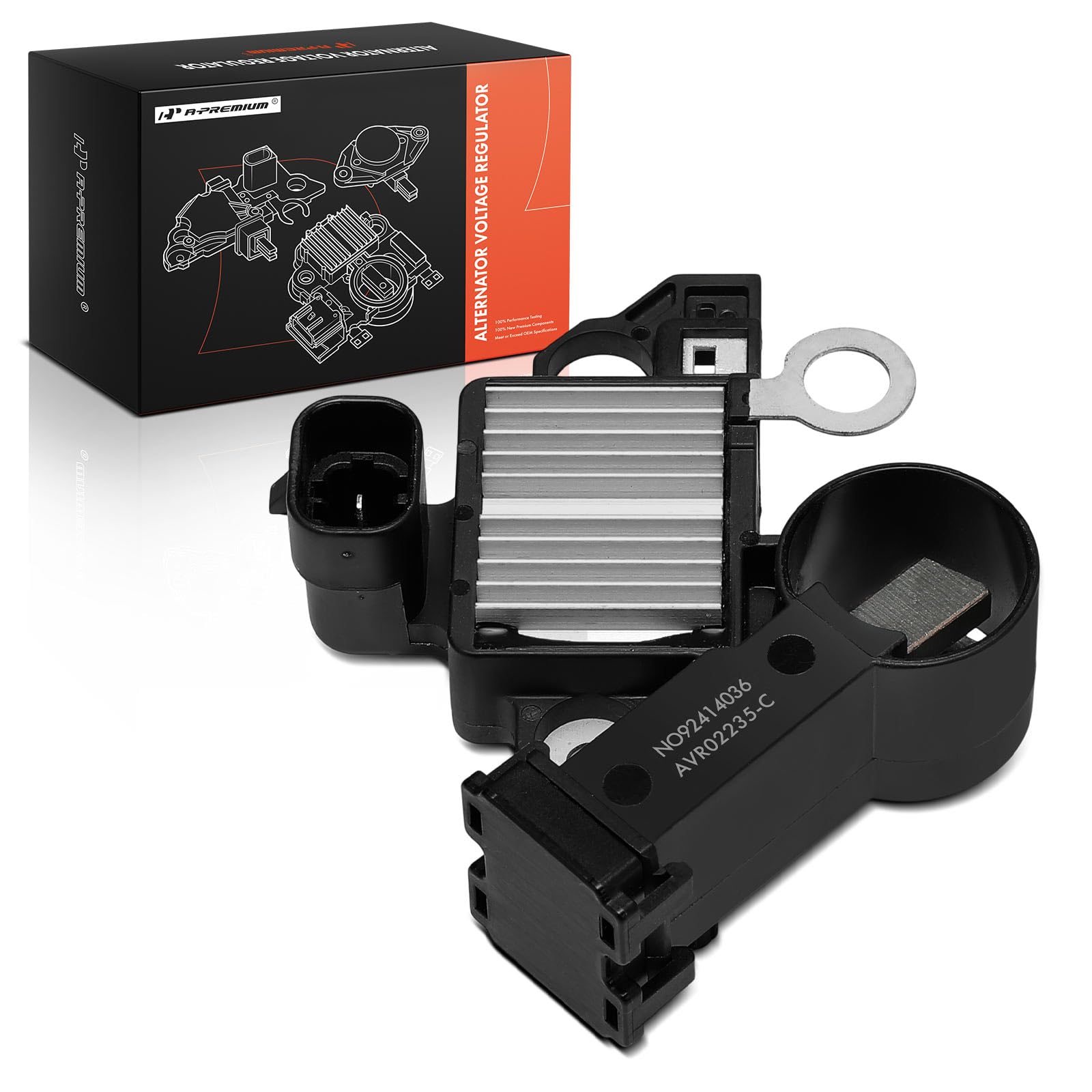 A-Premium Alternator Voltage Regulator Replacement for Opel Astra 2012-2023 Zafira Chevrolet Aveo 2011-2023 Chevrolet Cruze 2009-2023 Opel Insignia, 14V-image-16