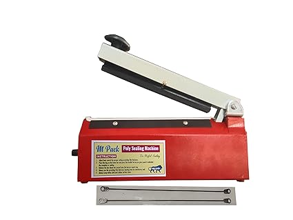 M pack Poly Bag Sealing Machine 8 Inch | Beep Function | Plastic Packing Machine | Plastic Bag Sealing Machine | Heat Sealer Machine | Plastic Sealing Machine