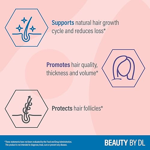 Miniatura 6 de Douglas Laboratories Crecimiento del cabello+  Promueve el grosor y reduce la pérdida  60 cápsulas vegetarianas