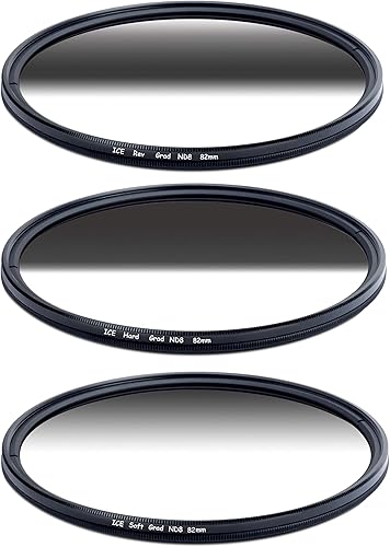 ICE 3.228 in Grad ND Set Inversa Duro Suave ND8 Filtro Densidad Neutra ND 82 3 Stop Vidrio Óptico disponible en Yaxa Mexico