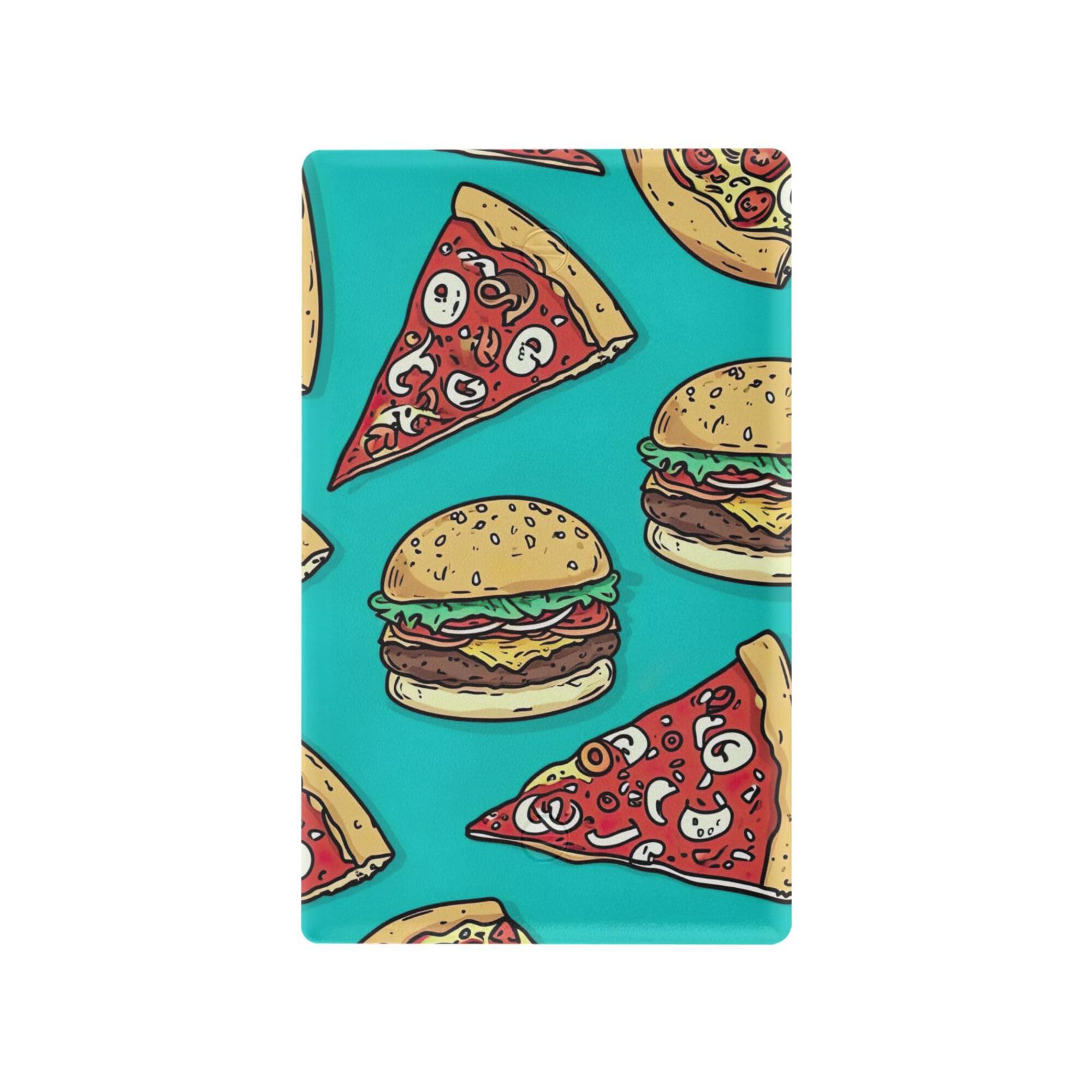 xigua Unused Outlet Wallplate Cartoon Pizza Switch Wall Plate Cover,Decorative Outlet Cover Switch Cover for Home Office Bedroom 4.53