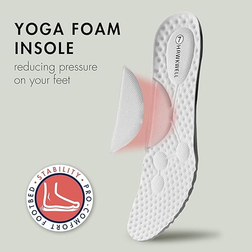 Vista 5 de Hawkwell Zapatos de enfermería ligeros y antideslizantes para mujer