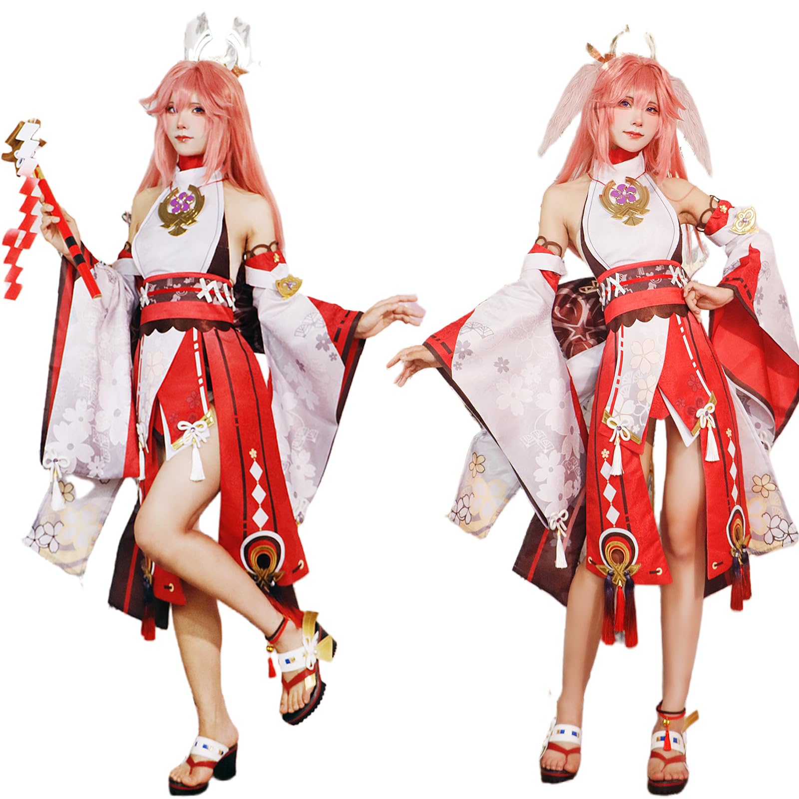 Amazon.co.jp: [YAORUI] 原神 げんしん 八重神子 八重巫女 やえみこ 