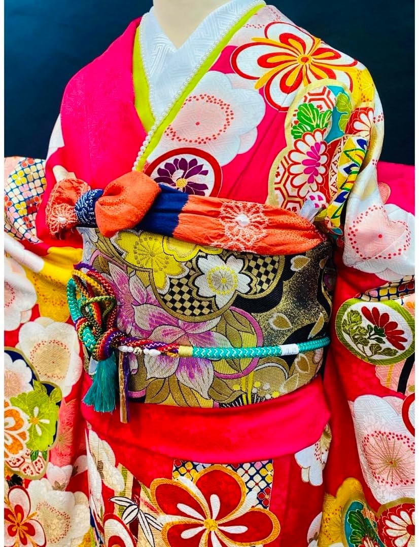 京都うさぎ堂 21点 着付けセット (動画QRあり）(エンジ) 着物バッグ 和装小物 着付け小物セット 着付け用品 振袖 訪問着 袴に (M 京都うさぎ堂] 和装小物 着付けセット 21点 着物小物セット 動画QR