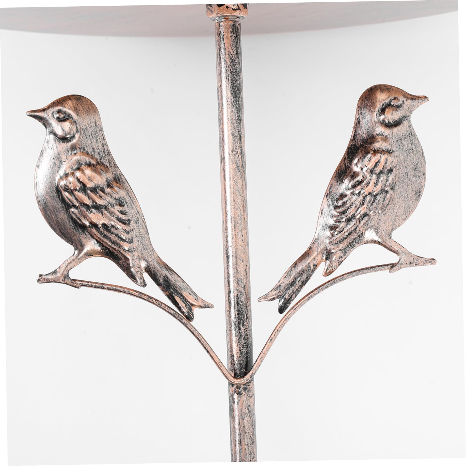 Vogelfütterung Wanne Vogelbad Im Freien Neuheit Vogelhäuschen Futternapf Für Vögel Vogeltränke Aus Metall Metallbad Metallvogelschale Vogel Pflanzer Brown Eisen