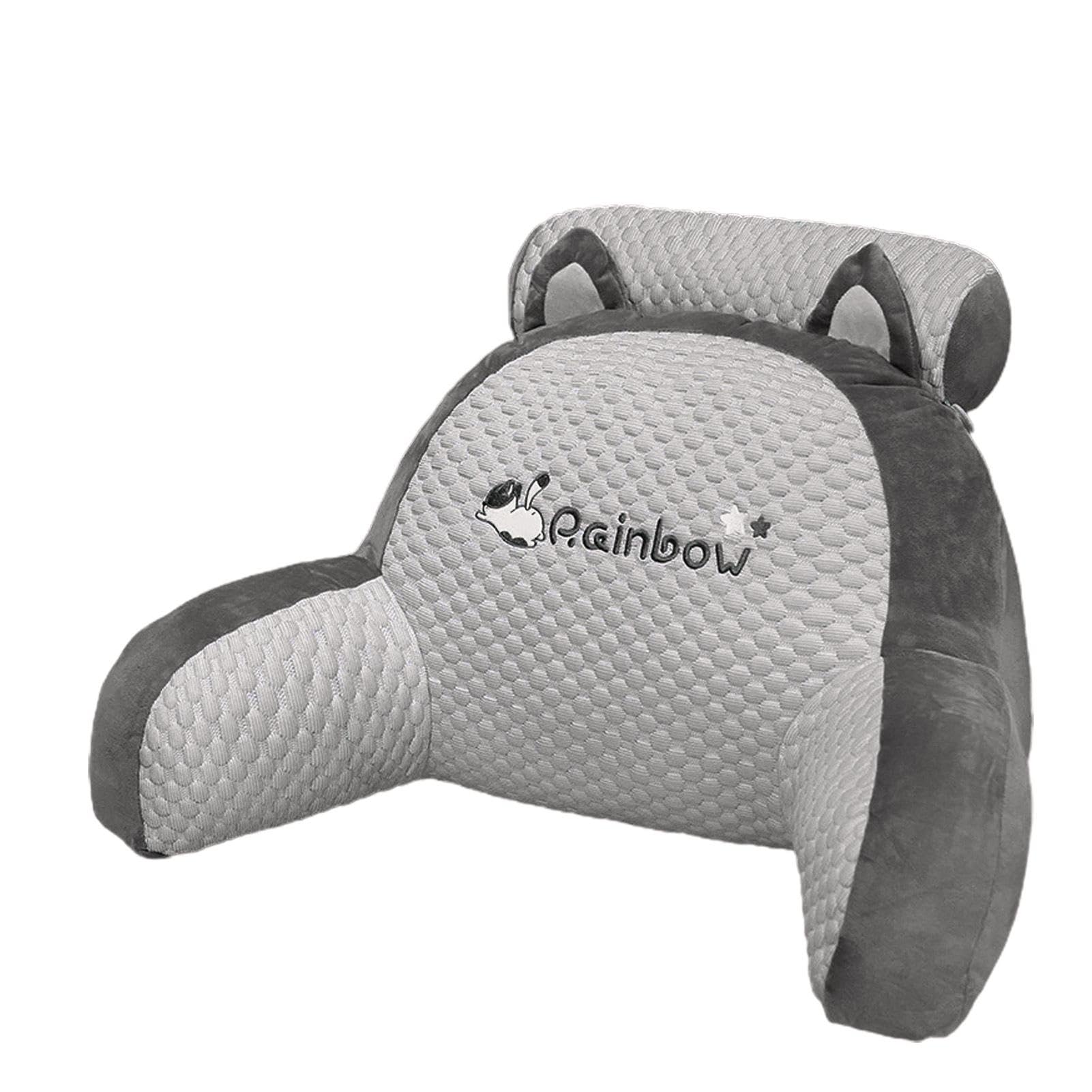 Genérico Almohadas De Lectura | Almohadas Lumbares 60x40cm/70x50cm, Amortiguador La Ayuda Lumbar, Almohadas Apoyo para La Espalda con Brazos Apoyo, Cojín Soporte Lumbar Espuma Viscoelástica