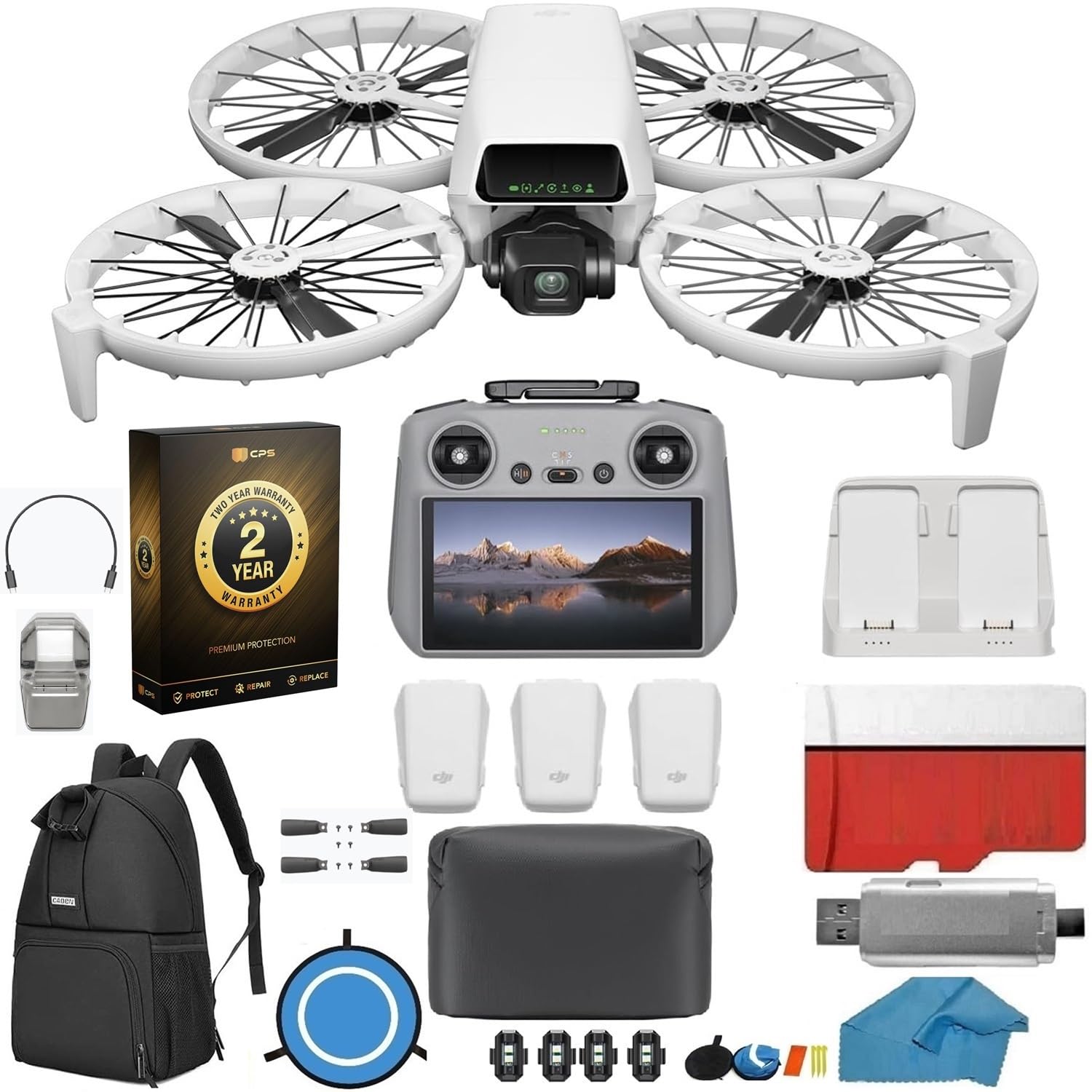 Amazon.com: DJI Flip Fly More Combo With RC 2 Screen Remote