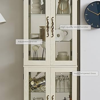 Amazon.com - CKEASEAN Curio Cabinet 71