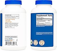 Vista 4 de Nutricost Quercetina 800 mg, 240 Cápsulas con Bromelaína - 120 Porciones