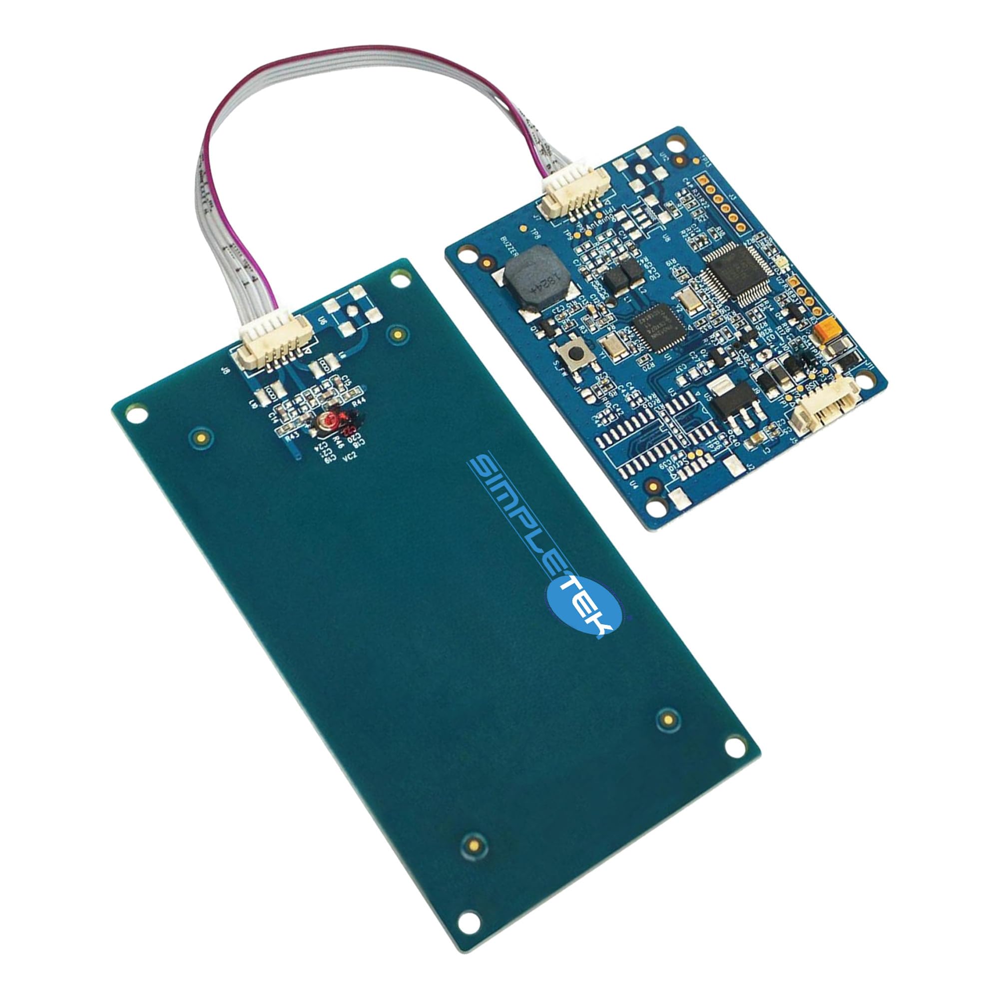 SIMPLETEK – Modulo Lettore Smart Card NFC + Antenna Removibile + Cavo USB