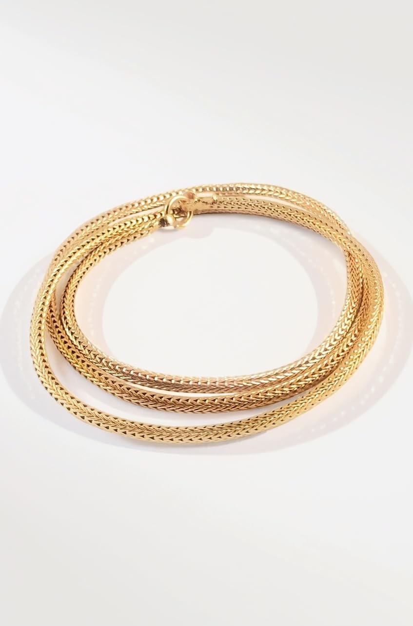 CUTE GOLD One Gram Gold Plated Fashion Jewellery Traditional Covering Thali Chain for Women & Girls