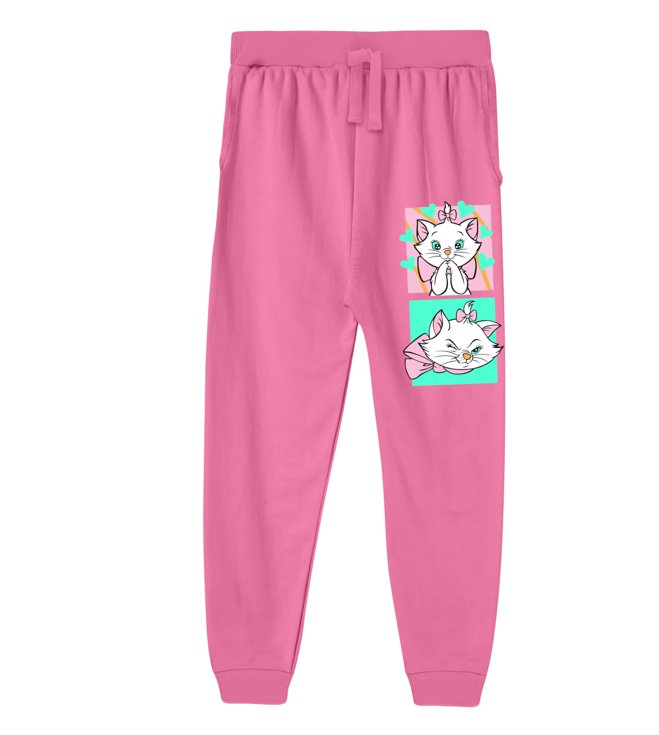 KYDA KIDS Mädchen Sweatpants aus Baumwolle mit regulärem Druck, für Freizeit, Laufen, Training, Walking, 1 Stück