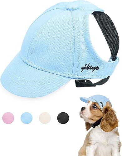 Sombreros para perros grandes  Gorra de béisbol para perros medianos de verano ajustable para perro, sombrero de sol para perro, visera solar para