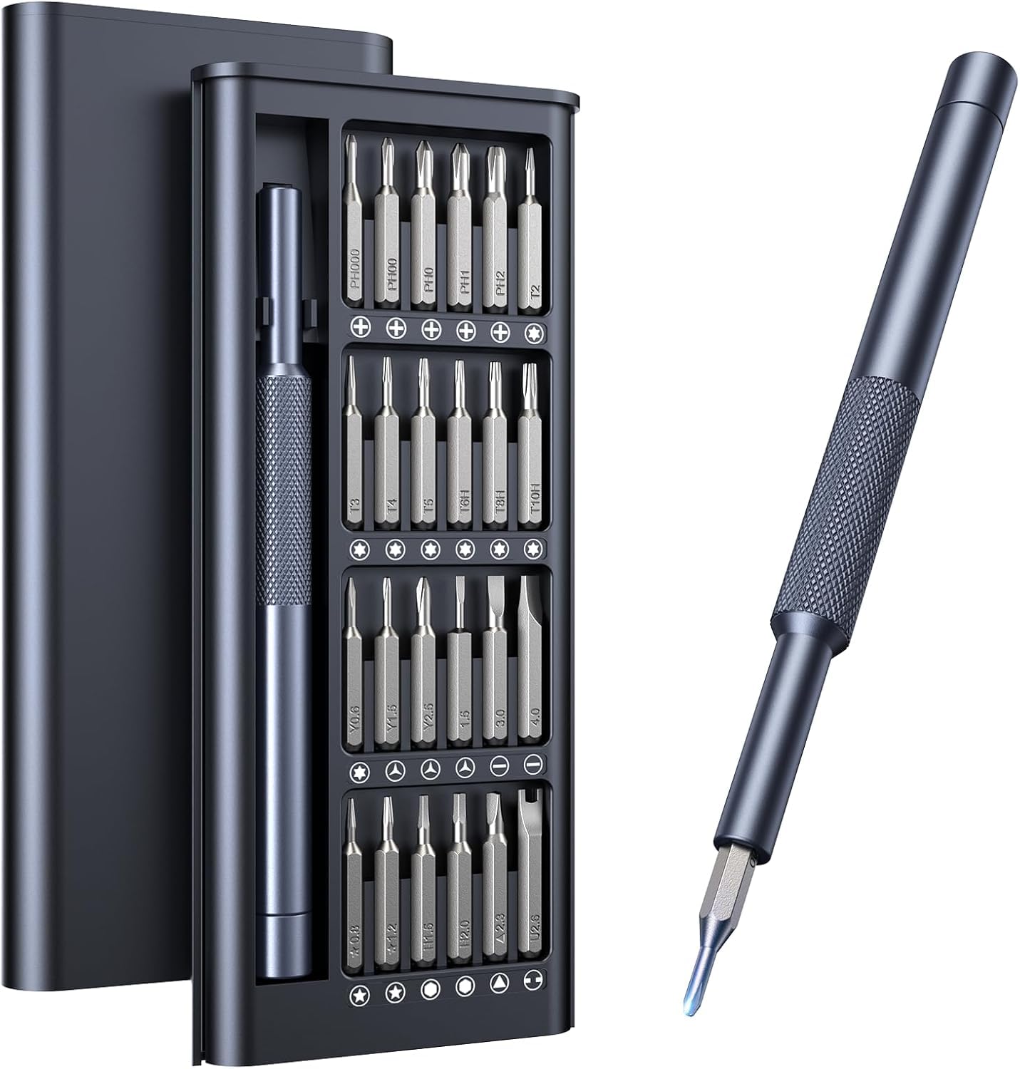 24-in-1 Magnetic Precision Screwdriver Set for Electronics, Mini Repair Tool Kit for Phones, Laptops, Tablets, Watches, Cameras and Electronics Repair-image-38