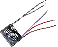 Vista 29 de HQRP Condensador compatible con ventilador de techo Hampton Bay 4uf+5uf+6uf de 5 cables CBB61 con certificación UL