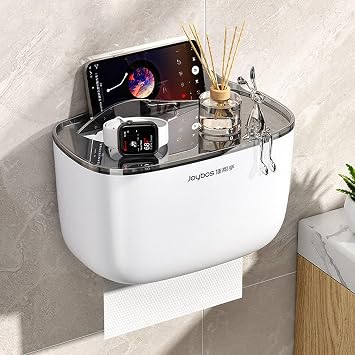 Joybos - Wall Tissue Box with Shelf