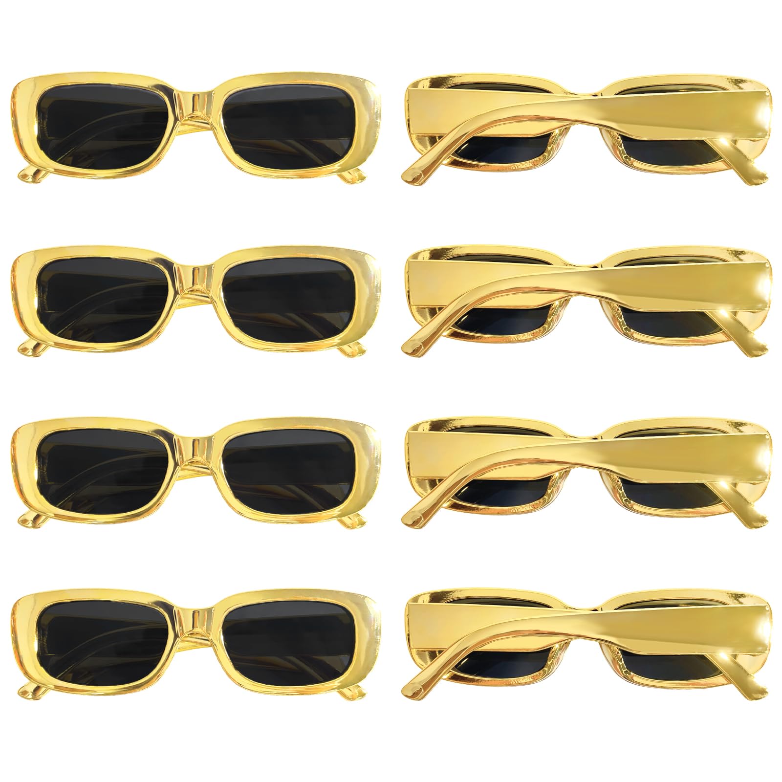 Fashion Inspired Items (SUNGLASSES)
New Stylish Gold and Black Sunglasses
#8 HJ2048 - Fashion Circle Geometric Round Futuristic Wholesale  main image 4