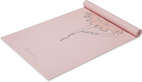 Gaiam Kids Yoga Mat Exercise Mat, Yoga for Kids with Fun Prints - Playtime for Babies, Active & Calm Toddlers and Young