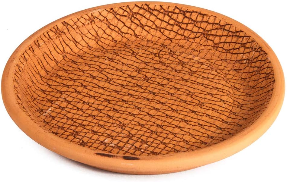 Home Decor Wicker Fence Ceramic Planter Kitchen Pot Succulent Planter (6-Inch)