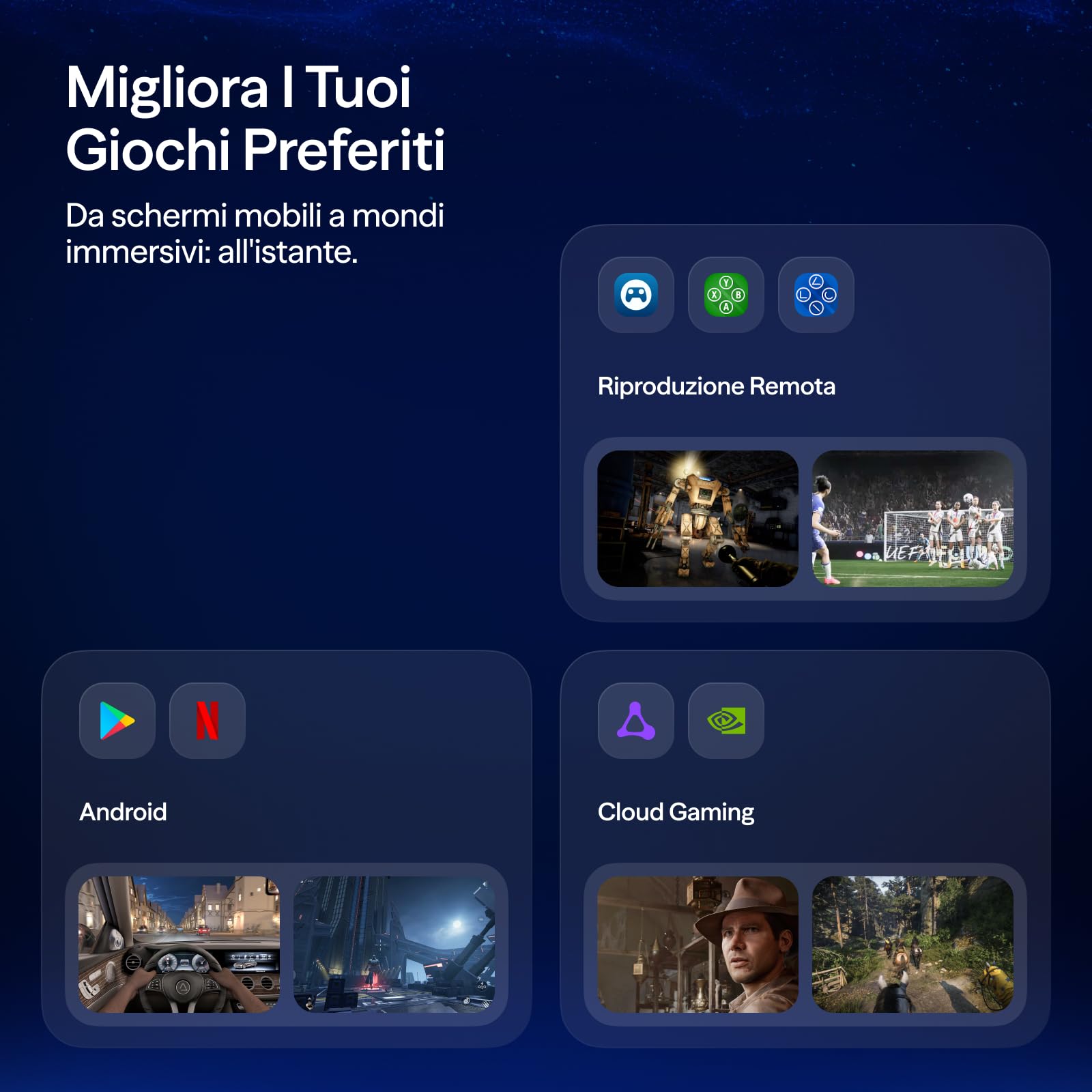 VITURE x 8BitDo Ultimate Mobile Gaming Controller - Primo al mondo per XR | USB-C latenza minima, stick Hall, gioco+carica, perf professionali Android
