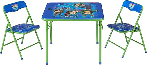 Miniatura 15 de Marvel Avengers - Juego de mesa y silla de actividades para niños de 3 piezas, mesa cuadrada con 2 sillas plegables, muebles temáticos de Vengadores
