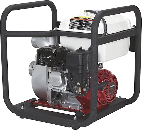 Miniatura 6 de NorthStar Bomba de semi-basura extendida - puertos de 3 pulgadas 15850 GPH capacidad de sólidos de 34 pulgadas motor Honda GX200 de 200 cc