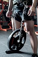 Vista 6 de Quick Locking Weighted Dip Belt for Weight Lifting,Weighted Pull up Belt Verde