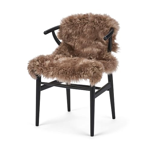 Nordic Sheep Long Hair Sheepskin Rug 2x3 Light Brown