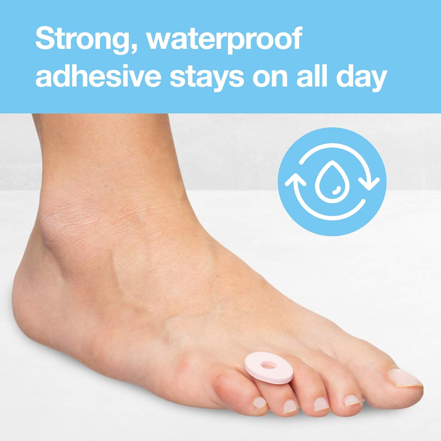 ZenToes Corn Cushions Waterproof Toe and Feet Treatment Pads (72 Count) : Health & Household