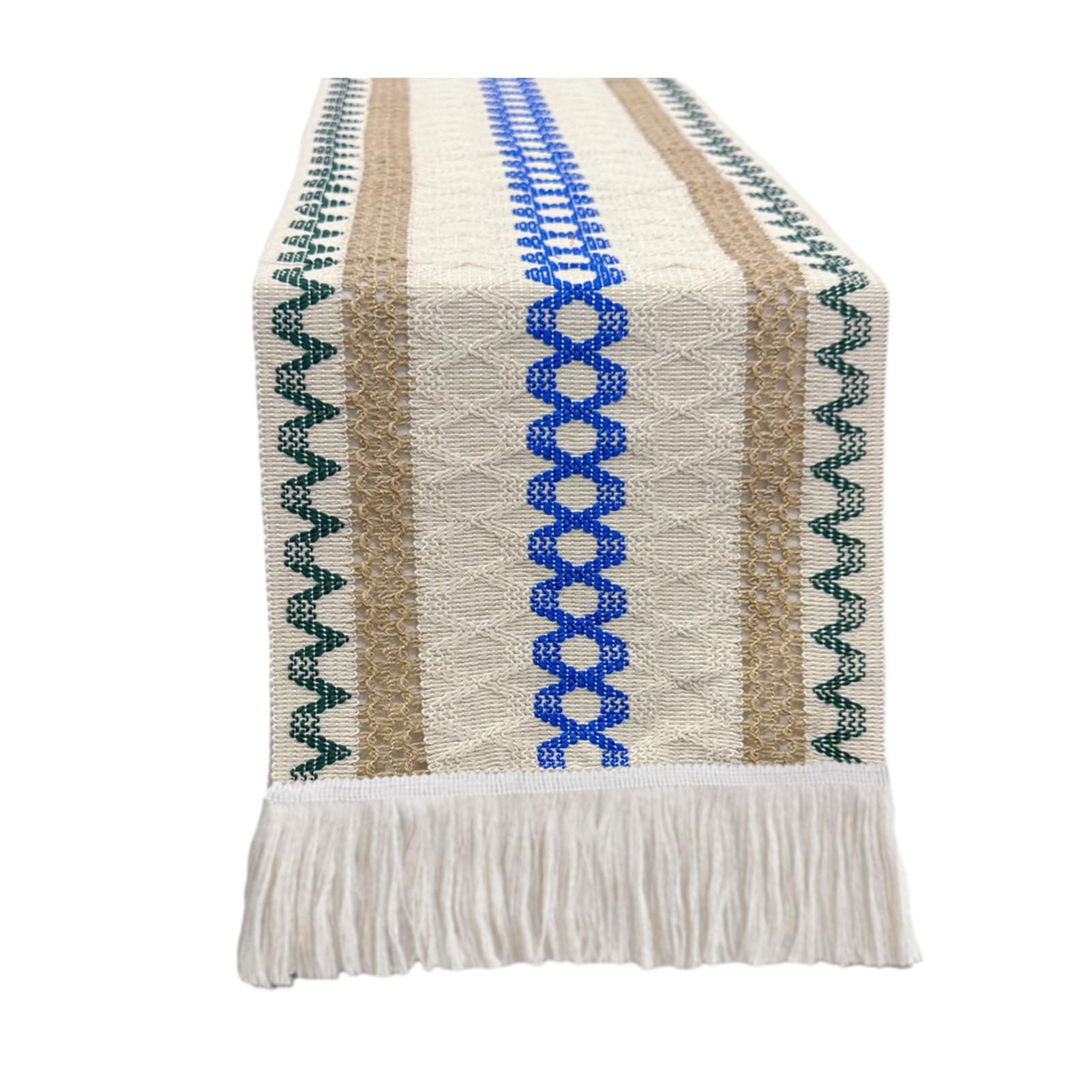 RetroNest Table Runner with Tassels,Nordic Minimalist Cotton Linen Tablecloth for Coffee Table,TV Stand Dining Table Rustic Farmhouse Home Decor 30x140cm 160cm 180cm H 140cm