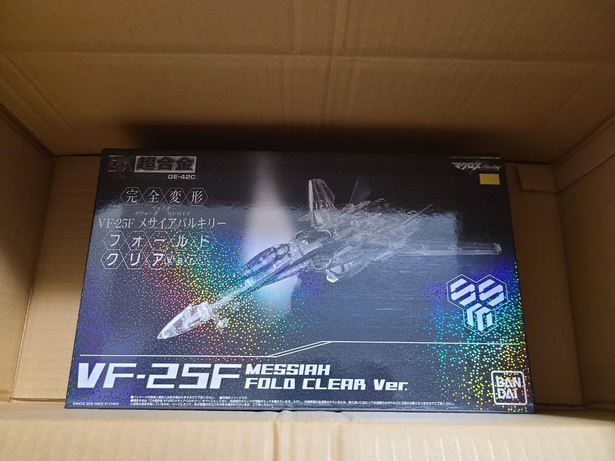 VF-25F メサイアバルキリーフォールドクリアVer. DX超合金 VF-25F メサイアバルキリー（フォールドクリアVer