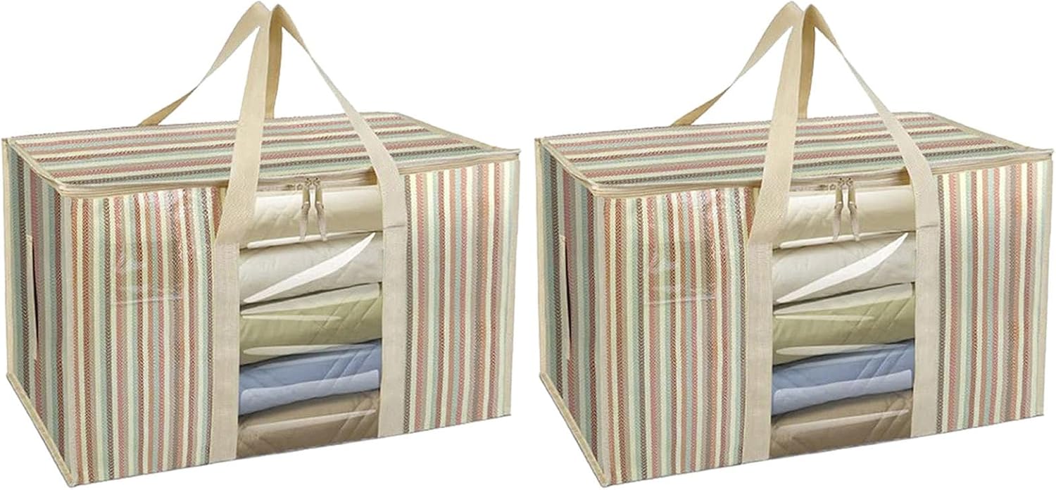 Spacious Moving Bags Strong Carry Sacks Versatile Storage Containers For Toy And Seasonal Items Strong Weave Sacks Large Capacity Moving Bags