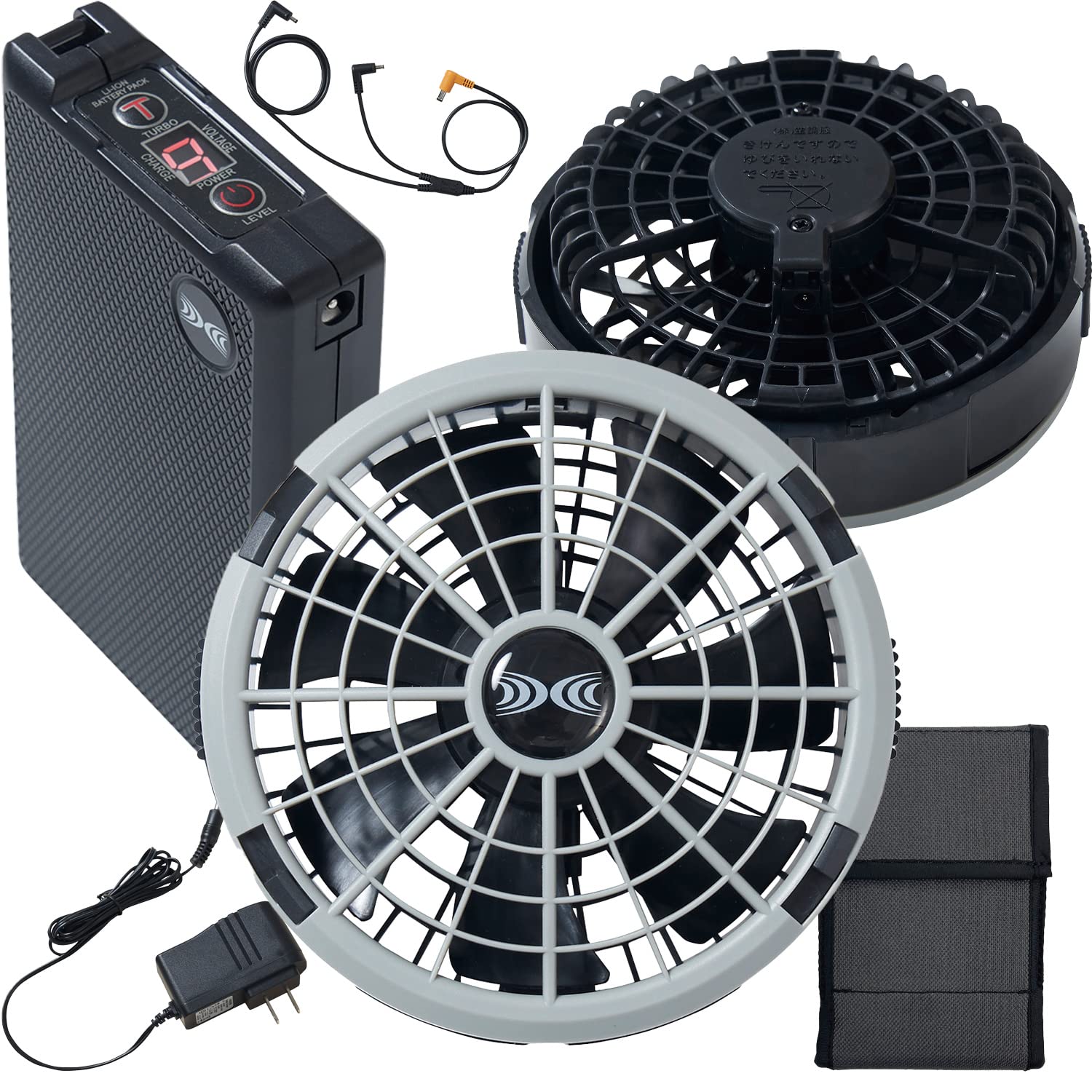 XEBEC ジーベック 空調服 スターターキット18Vワンタッチファン 春夏用