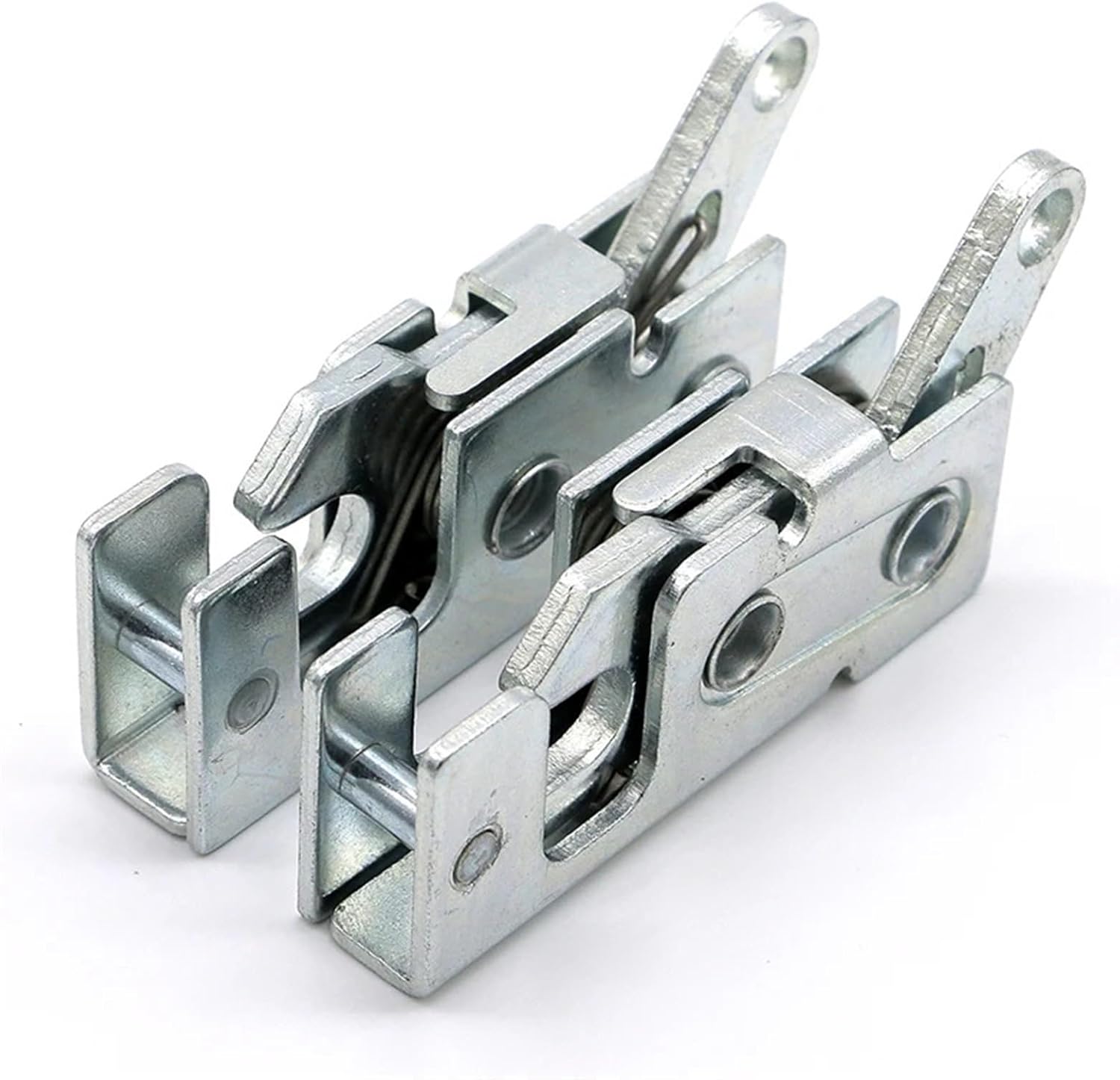 R4-10-12-601-10 Upward Drive Impact Closing Rotary Latch for Car Door Latch Lock 1Pcs(Silver)