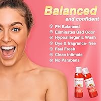 Vista 5 de Set de lavado femenino y aceite Yoni y jabón Yoni para mujeres, lavado Yoni para balance del pH vaginal, elimina el olor, hidrata, 1 fl. oz