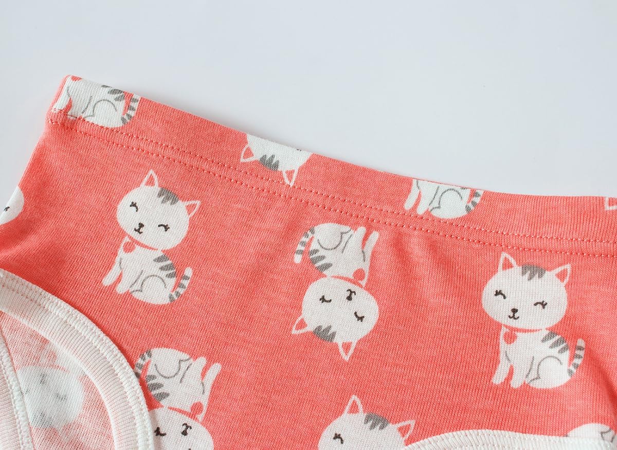 KikizYe Little Girls 100% Cotton Underwear Soft Breathable Briefs - Image 5