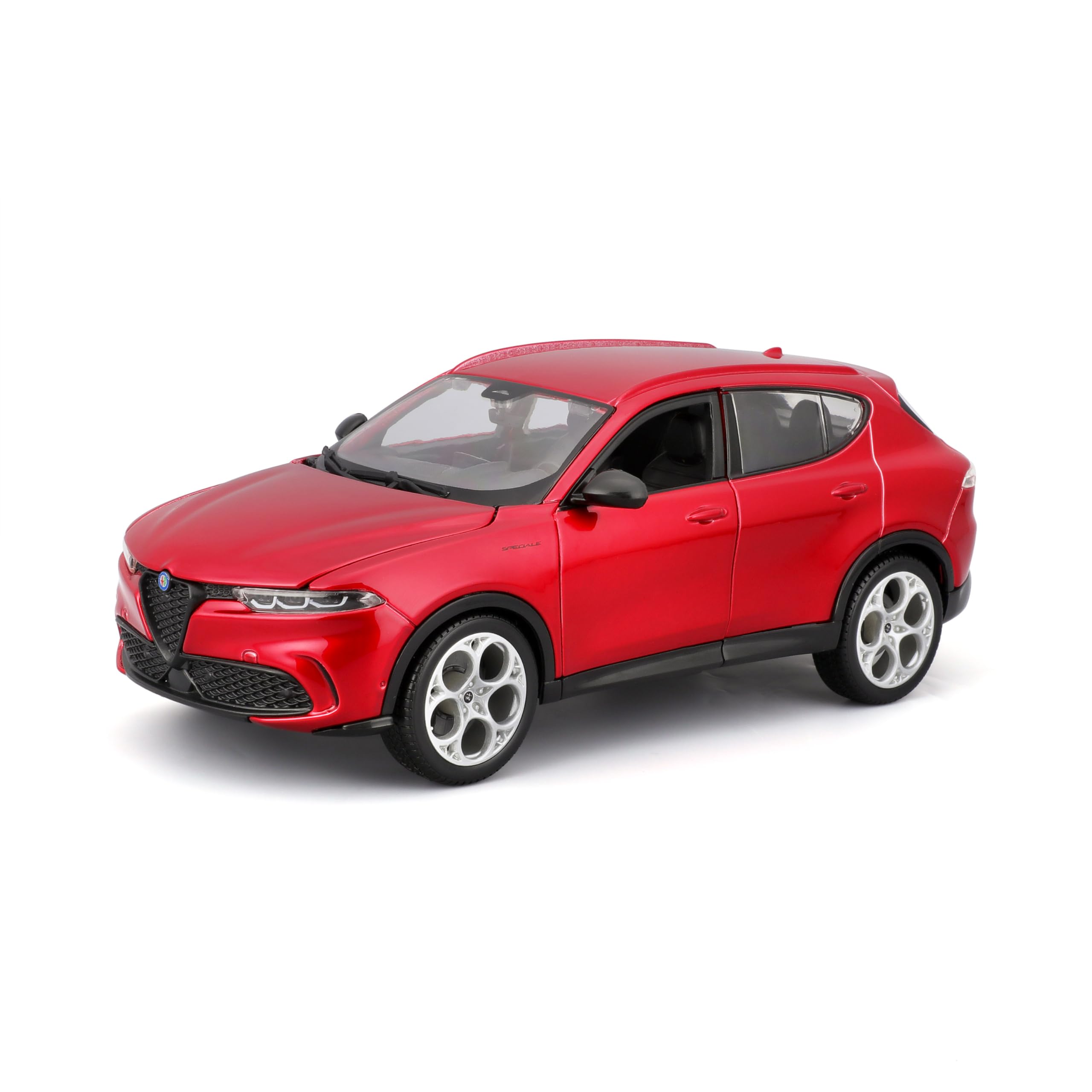 Bburago Alfa Romeo Tonale, Realistic 1:24 Scale Model Car, Diecast Replica with Opening Doors and Bonnet