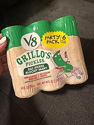 Amazon.com : V8 Grillo's Pickles Dill Pickle Bloody Mary Mix, 8 fl oz ...