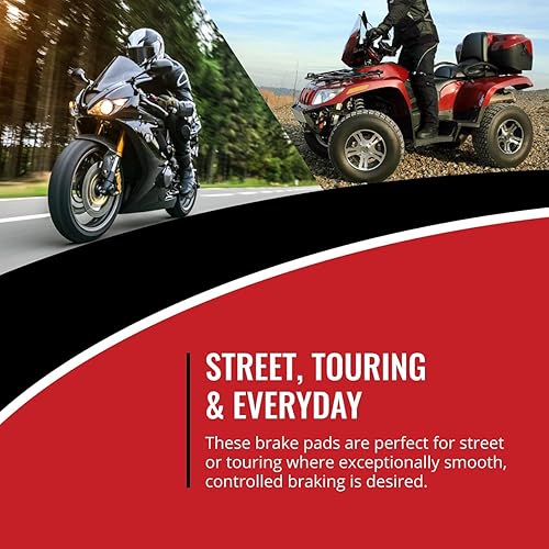 Miniatura 4 de Sixity Pastillas de freno orgánicas delanteras Q6 compatibles con Piaggio LT 150 1998-2005 Complete Set