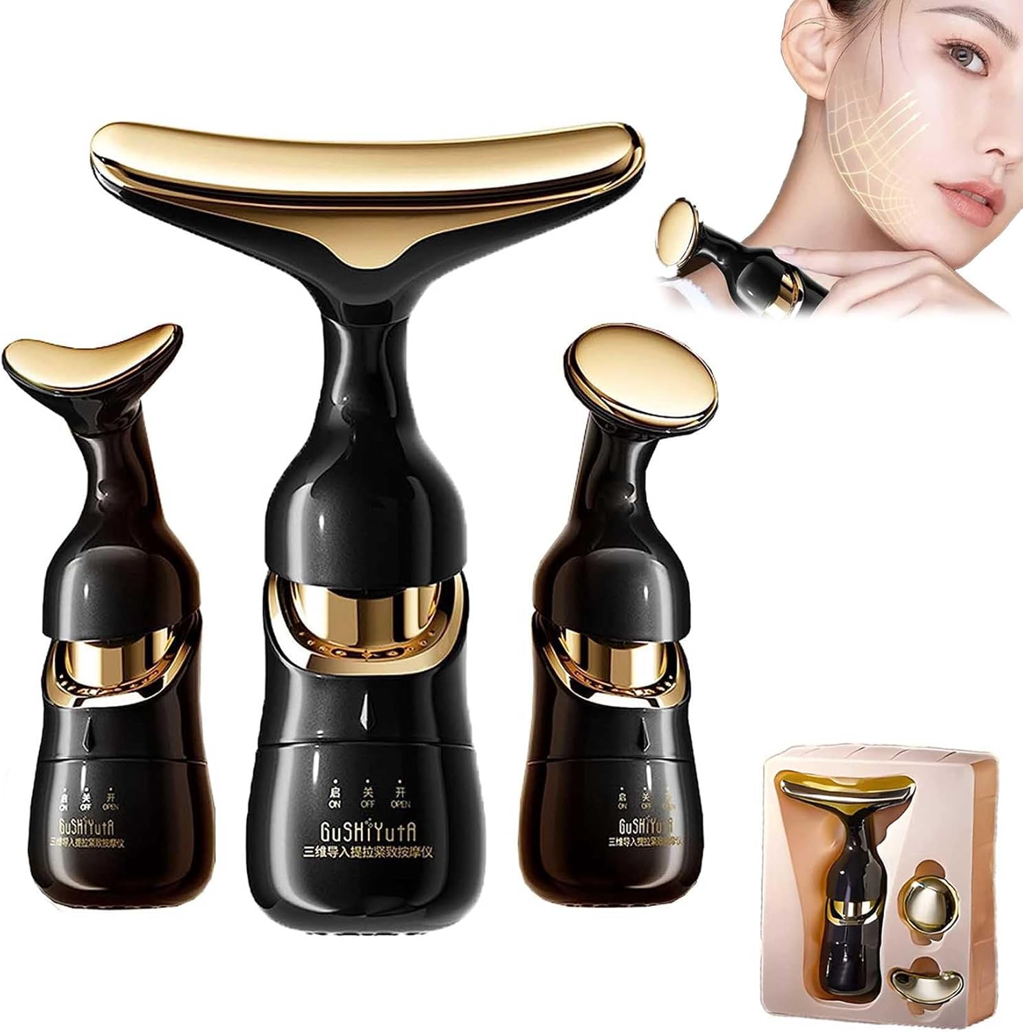 Three-Purpose Lifting and Firming Facial Massage Device, Best Face ...