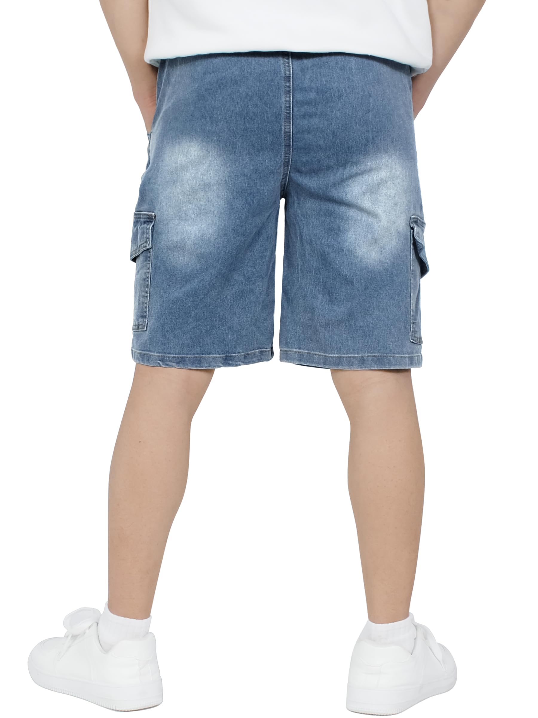 CAMLAKEE Pantalon Corto Cargo Niños Short Pantalón Niño