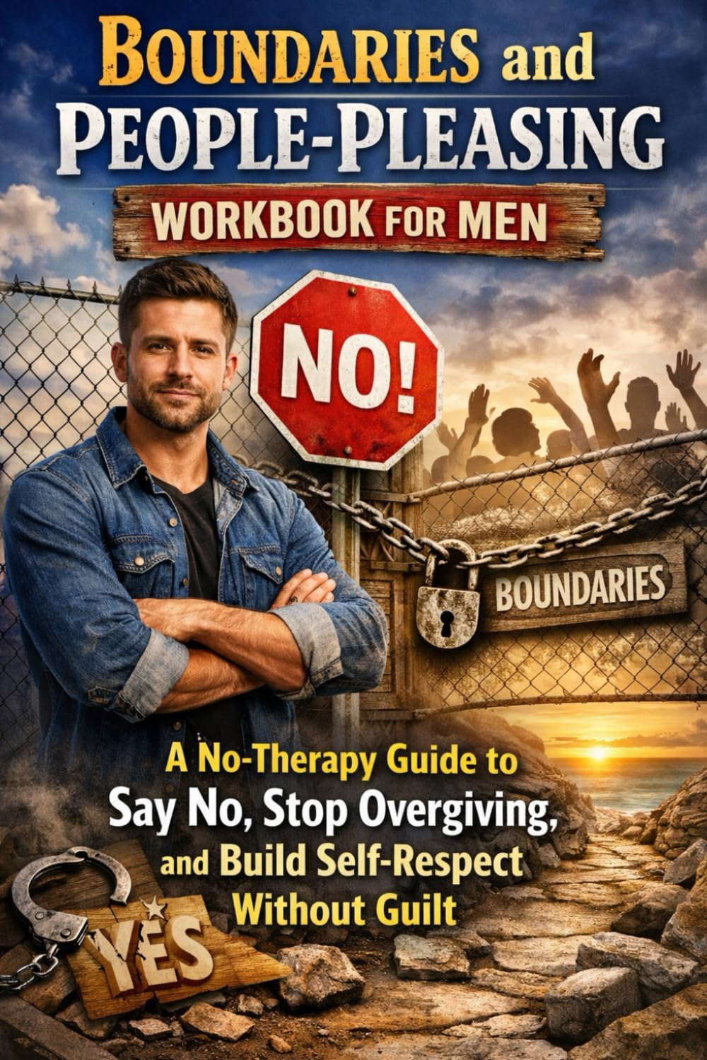 Boundaries and People-Pleasing Workbook for Men: A No-Therapy Guide to Say No, Stop Overgiving, and Build Self-Respect Without Guilt