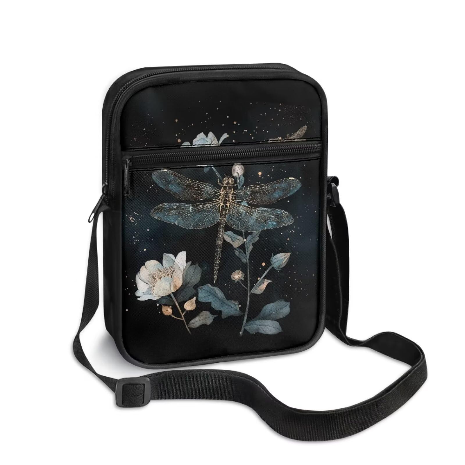 Small Messenger Bag Purse Crossbody Bag with Adjustable Strap for Women Men for Travel Outdoor Sports