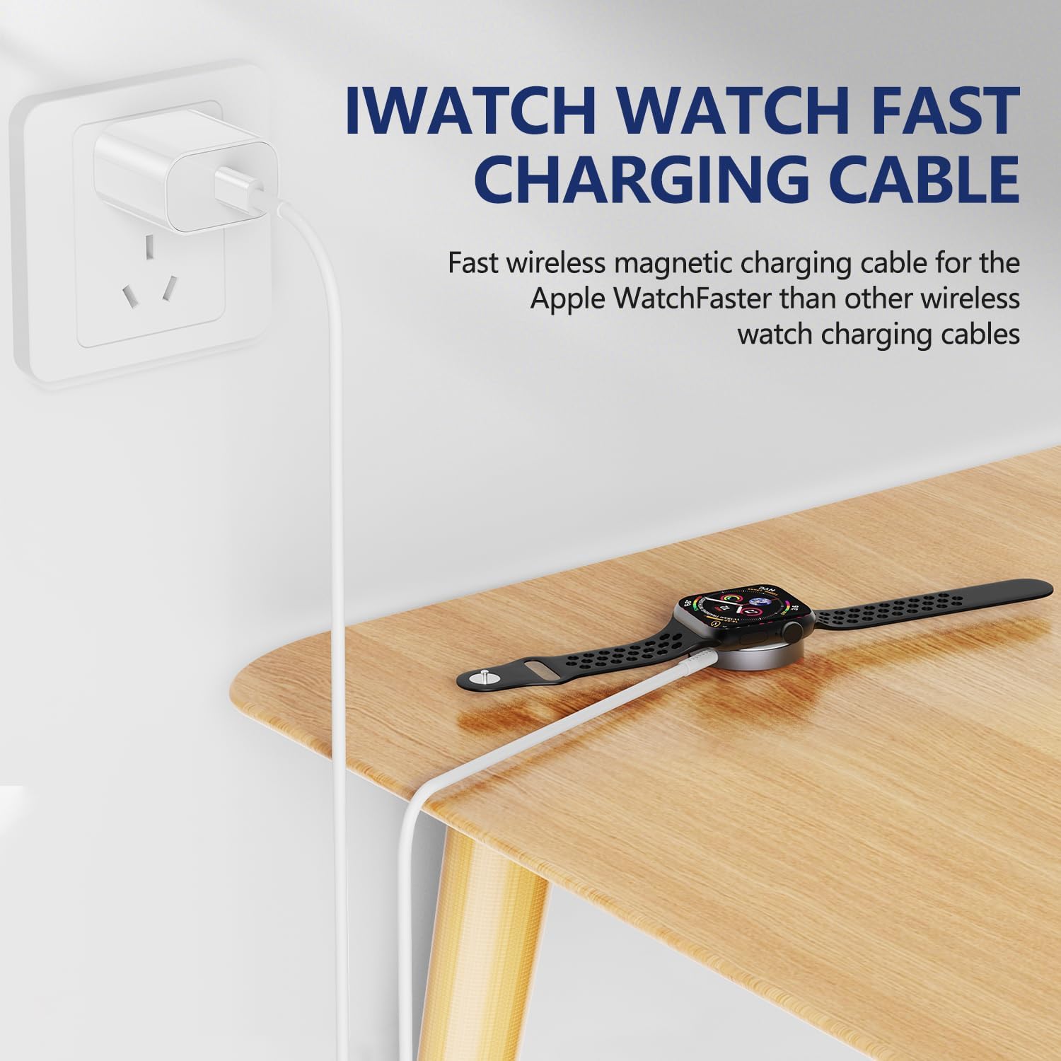Amazon.co.jp: 5W 急速充電 USB Cケーブル 6フィート Apple Watch 