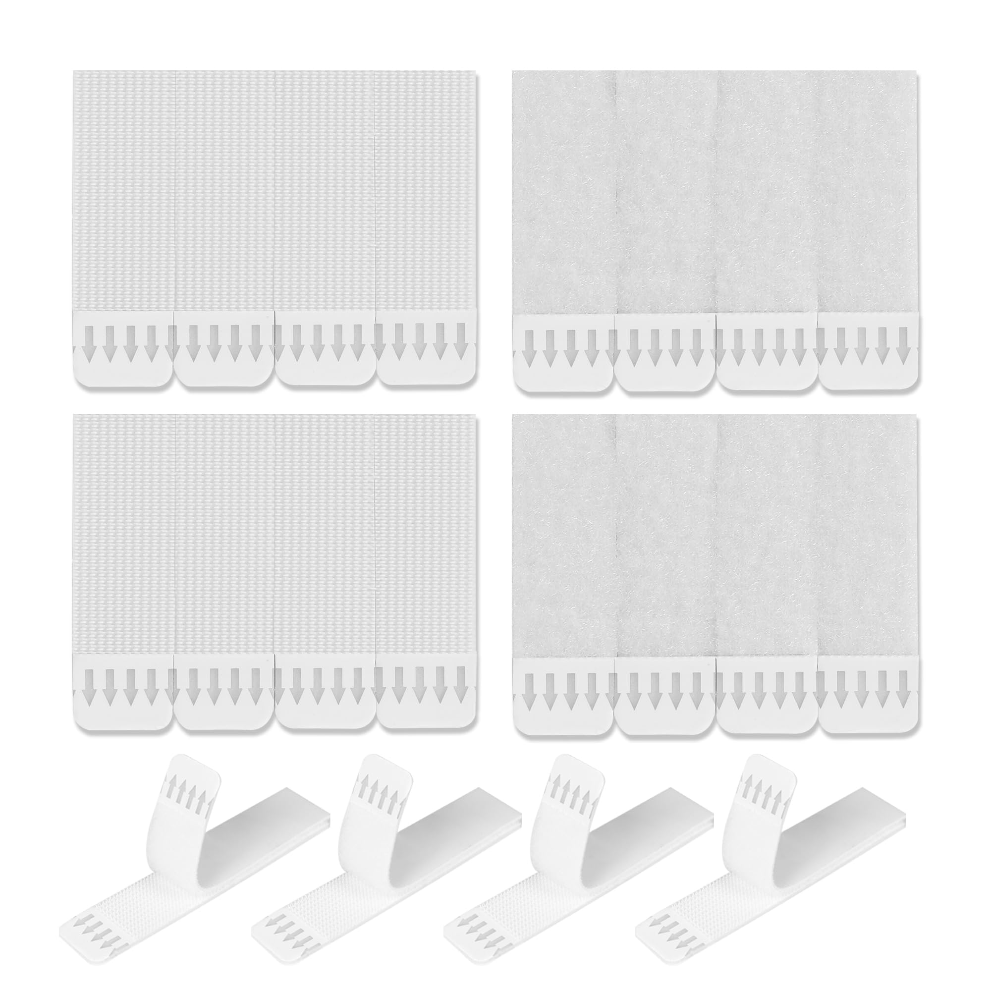 Heavy Duty Picture Hanging Strips 36 Pairs (72 Strips) No Nails Needed Damage Free Adhesive for Pictures and Photos Frame Hanging (16*69mm)