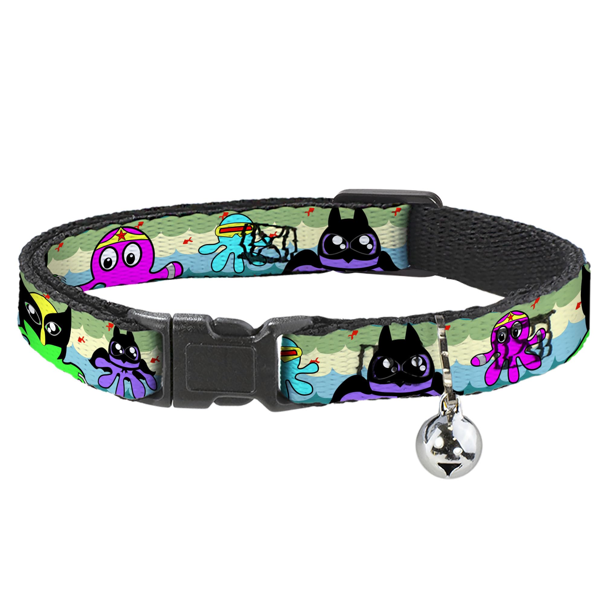 Collar para gato de pulpo de superhéroe ideal para las aventuras diarias