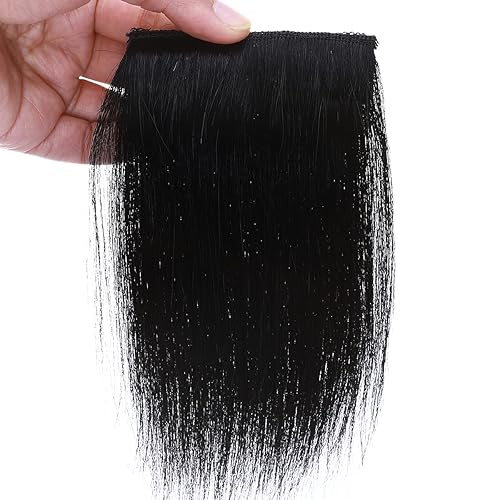 Miniatura 5 de SEGO Extensiones de cabello humano Remy con clip, 2 clips, horquilla invisible sin costuras para mujeres con cabello adelgazante que añade volumen,
